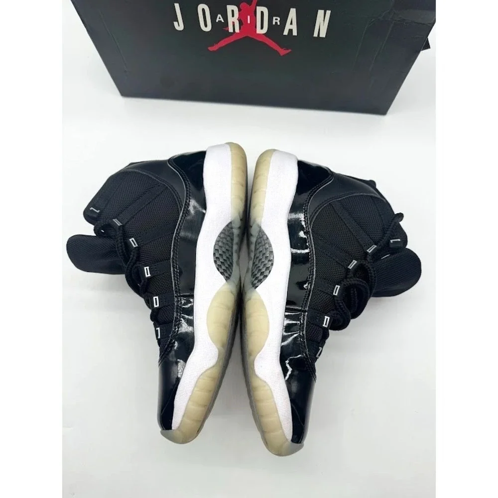 Nike Air Jordan 11 Retro GS Space Jam 2016 Black 7Y 378038-011 OG Box
